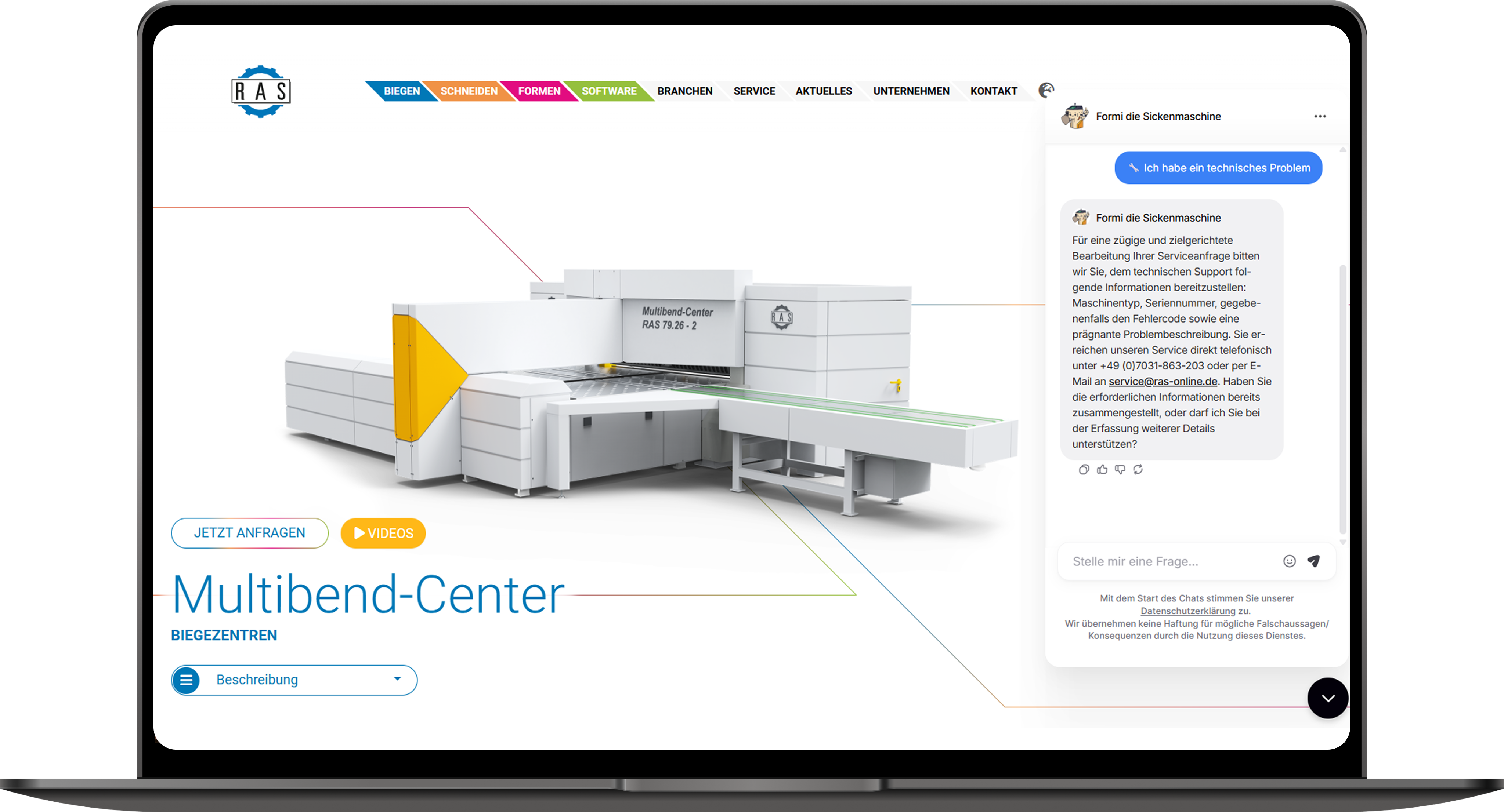 Multibend-Center Showcase